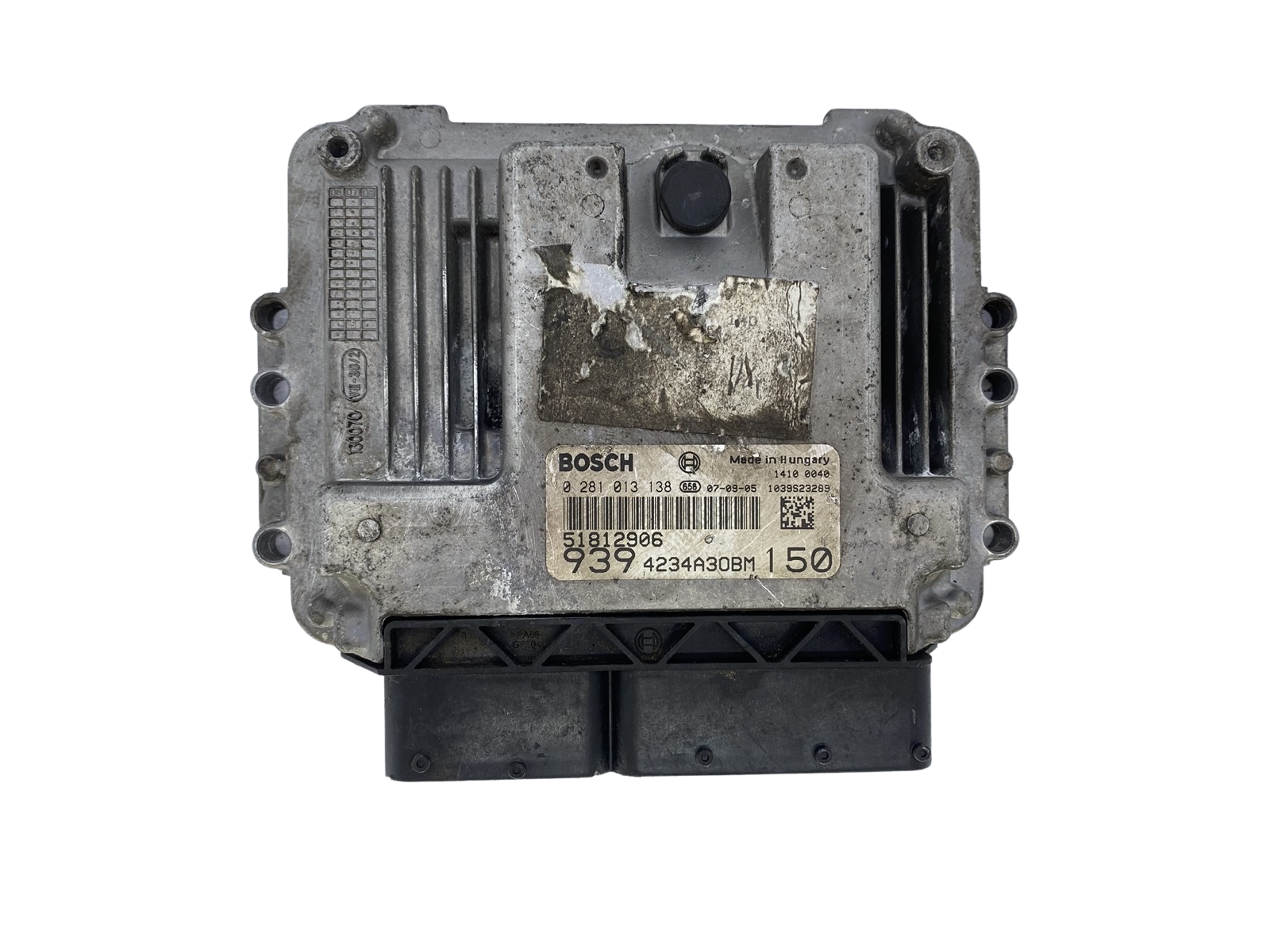 Juhtplokk 0281013138 51812906 4234A30BM Alfa Romeo Bosch 53837 main product photo