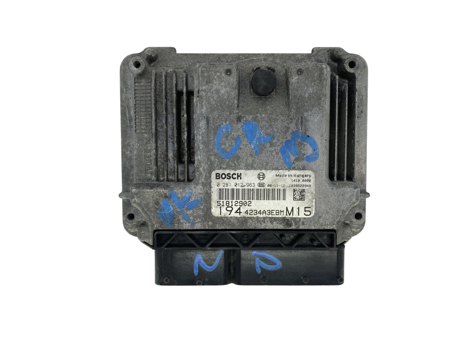 Juhtplokk 51812902 0281012963 4234A3EBM Fiat Bosch 52625 main product photo