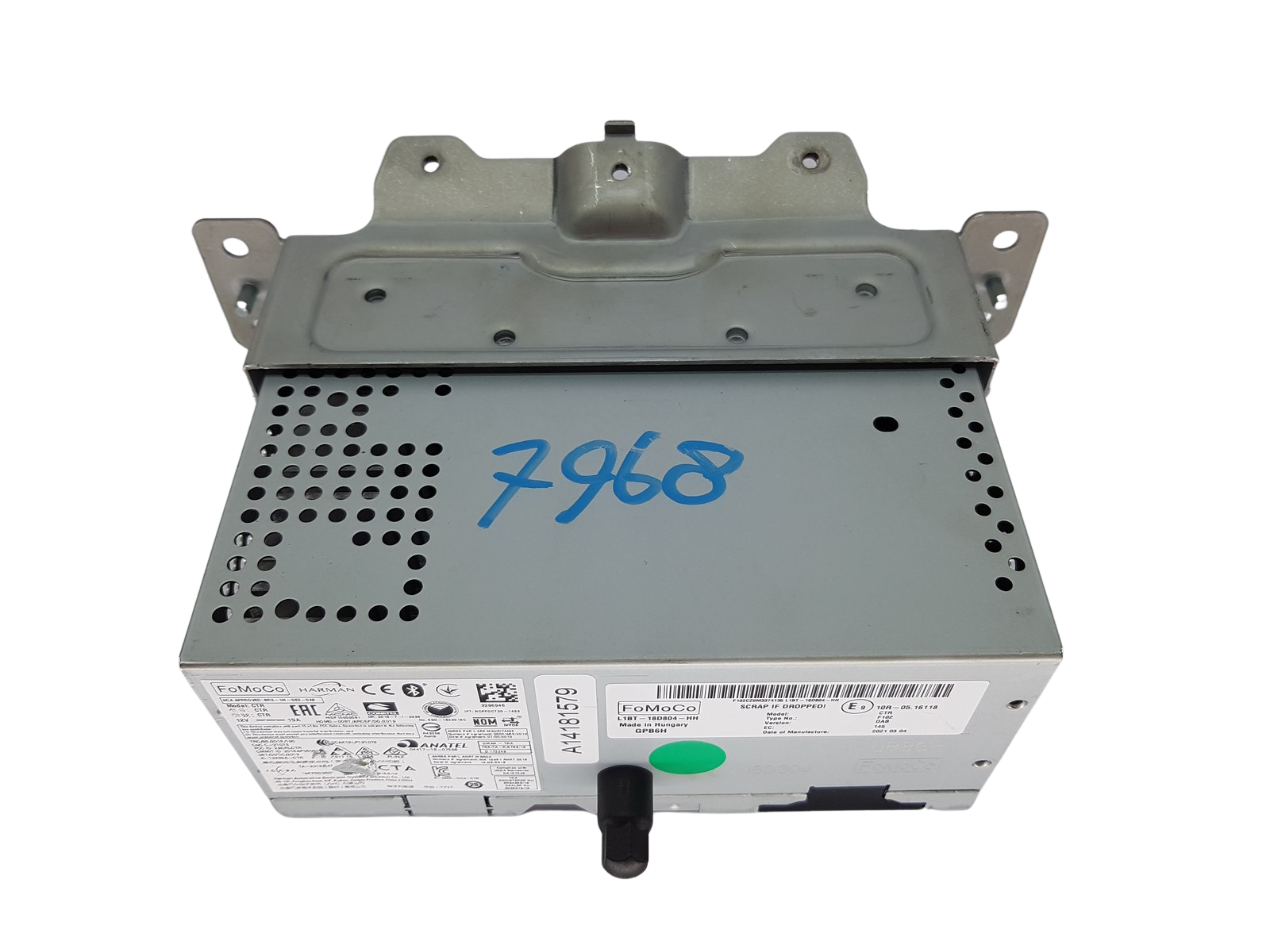 Autoraadio Navi Ford Fiesta 7 L1BT-18D804-HH CTR F102 DAB FoMoCo main product photo