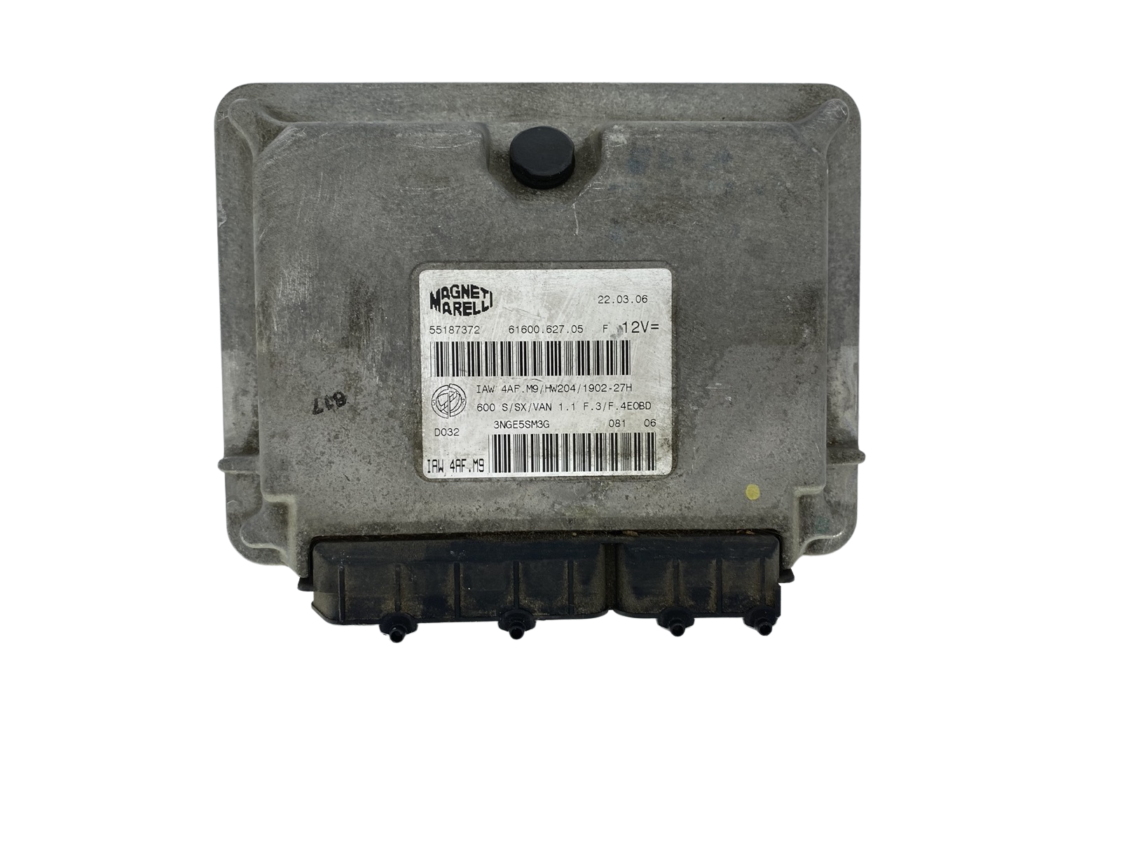 Juhtplokk IAW4AF.M9 55187372 61600.627.05 Fiat Magneti Marelli 52984 main product photo