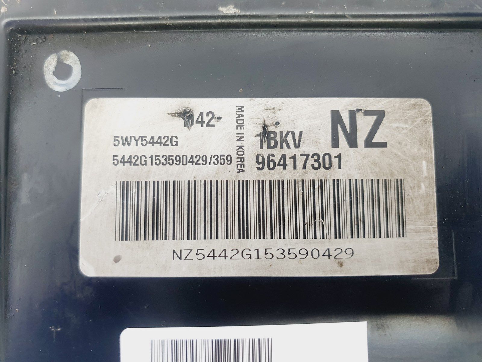 Juhtplokk 96417301 5WY5442G Chevrolet Kemsco 42330 main product photo