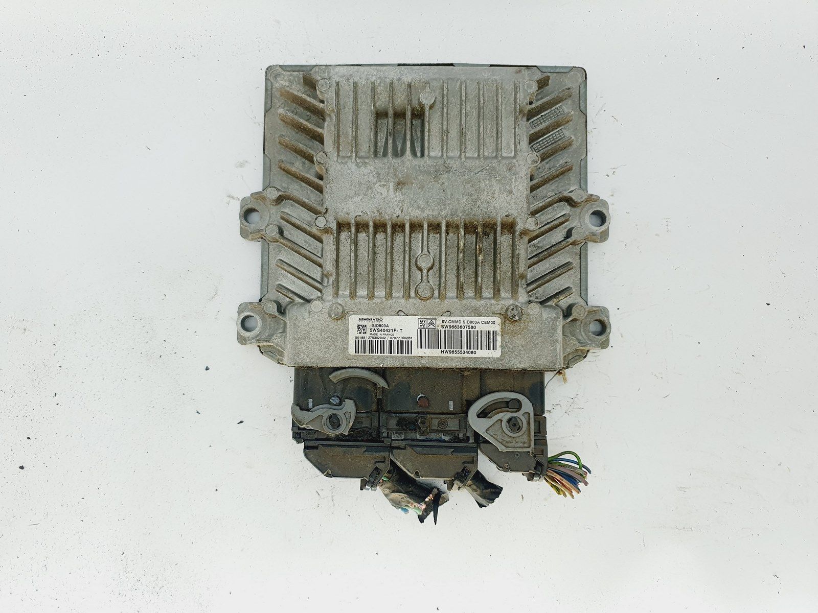 Juhtplokk 5WS40421F-T 9663607580 9655534080 PSA Siemens main product photo