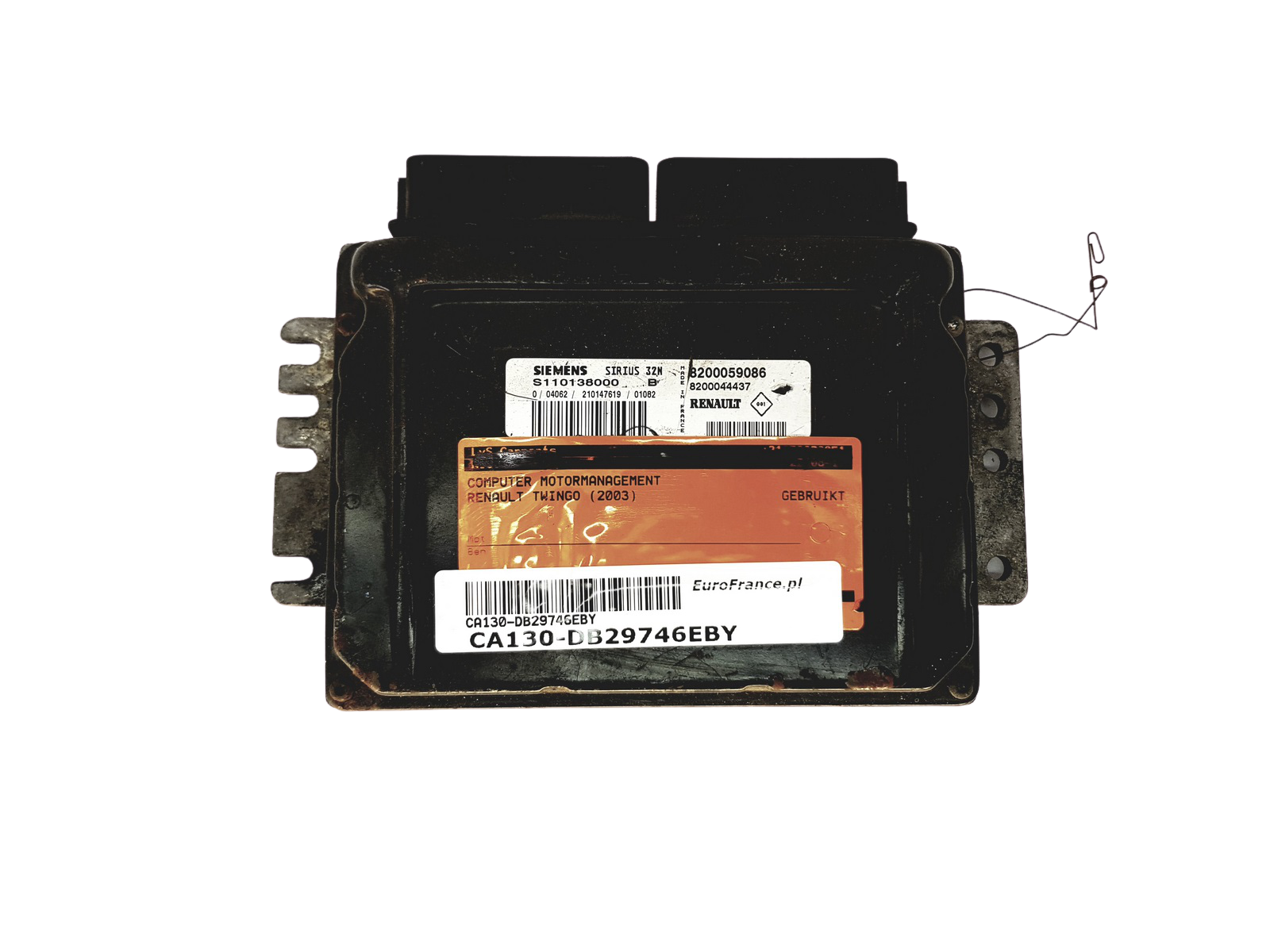 Juhtplokk S110138000B 8200059086 8200044437 Renault Siemens 29746 main product photo