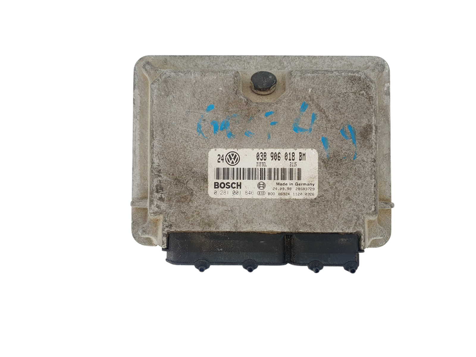 Juhtplokk 038906018BM 0281001846 VW Bosch 37609 main product photo