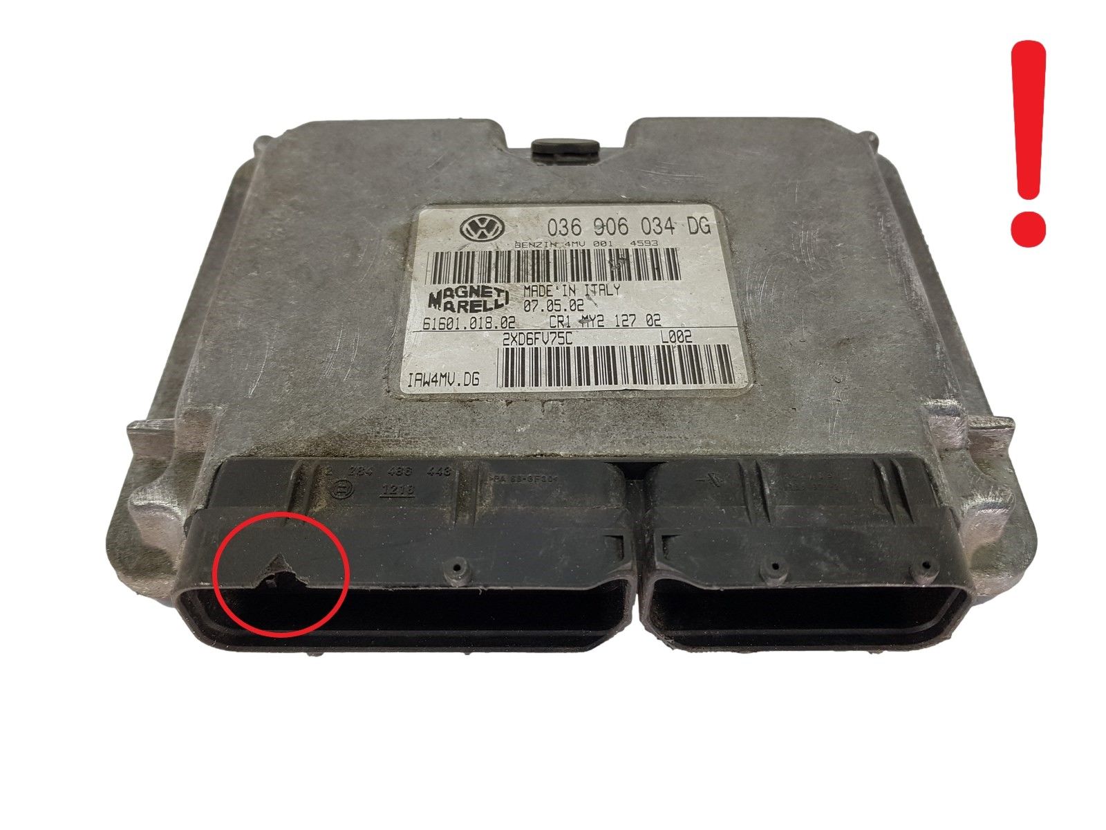 Juhtplokk VW 036906034DG IAW4MV.DG 61601.018.02 Magneti Marelli 17166 main product photo