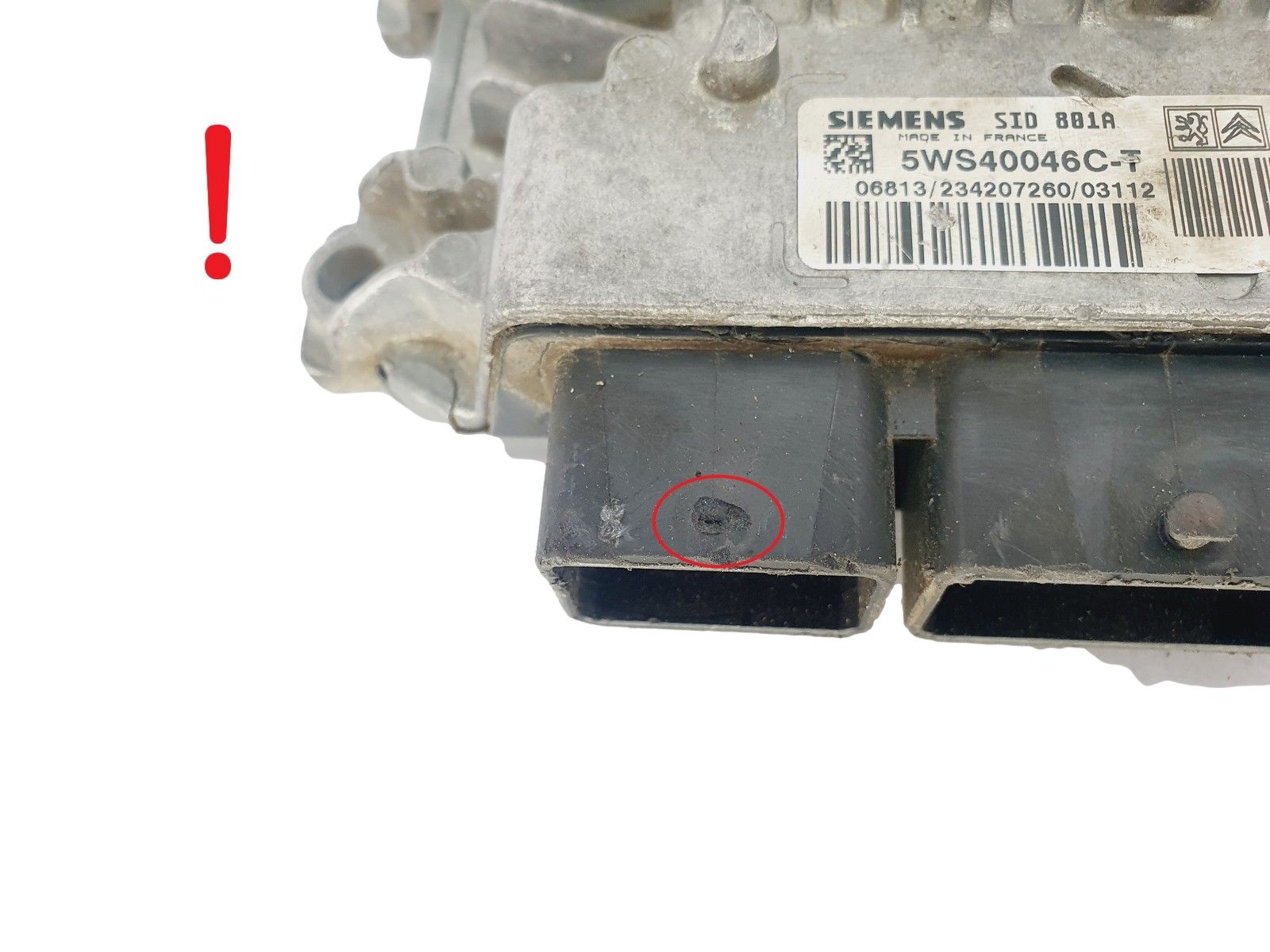 Juhtplokk 5WS40046C-T 9650518180 9647423380 PSA Siemens 45412 main product photo