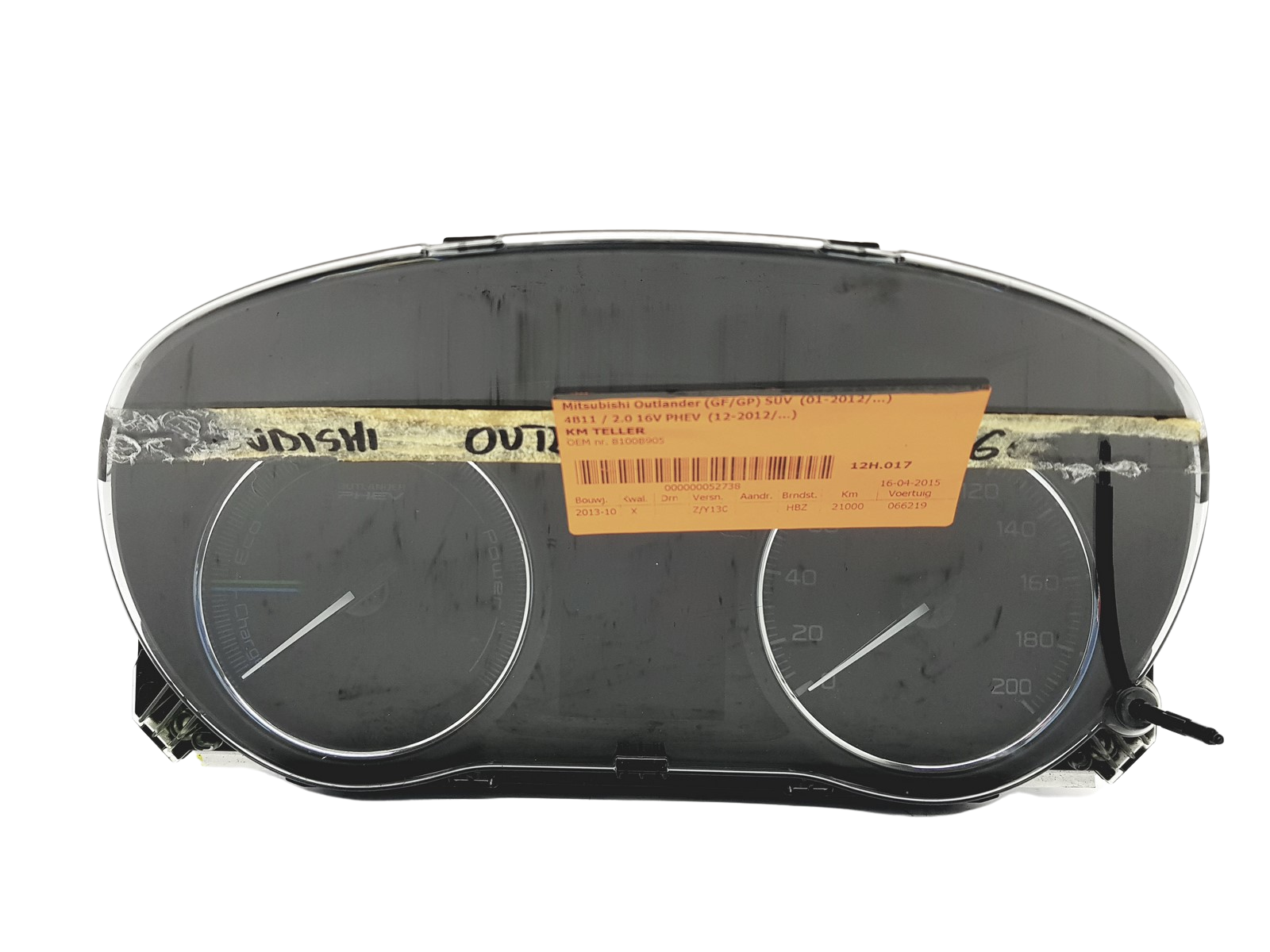 Tahhomeeter Mitsubishi Outlander 8100B905 0T34539 52329 main product photo