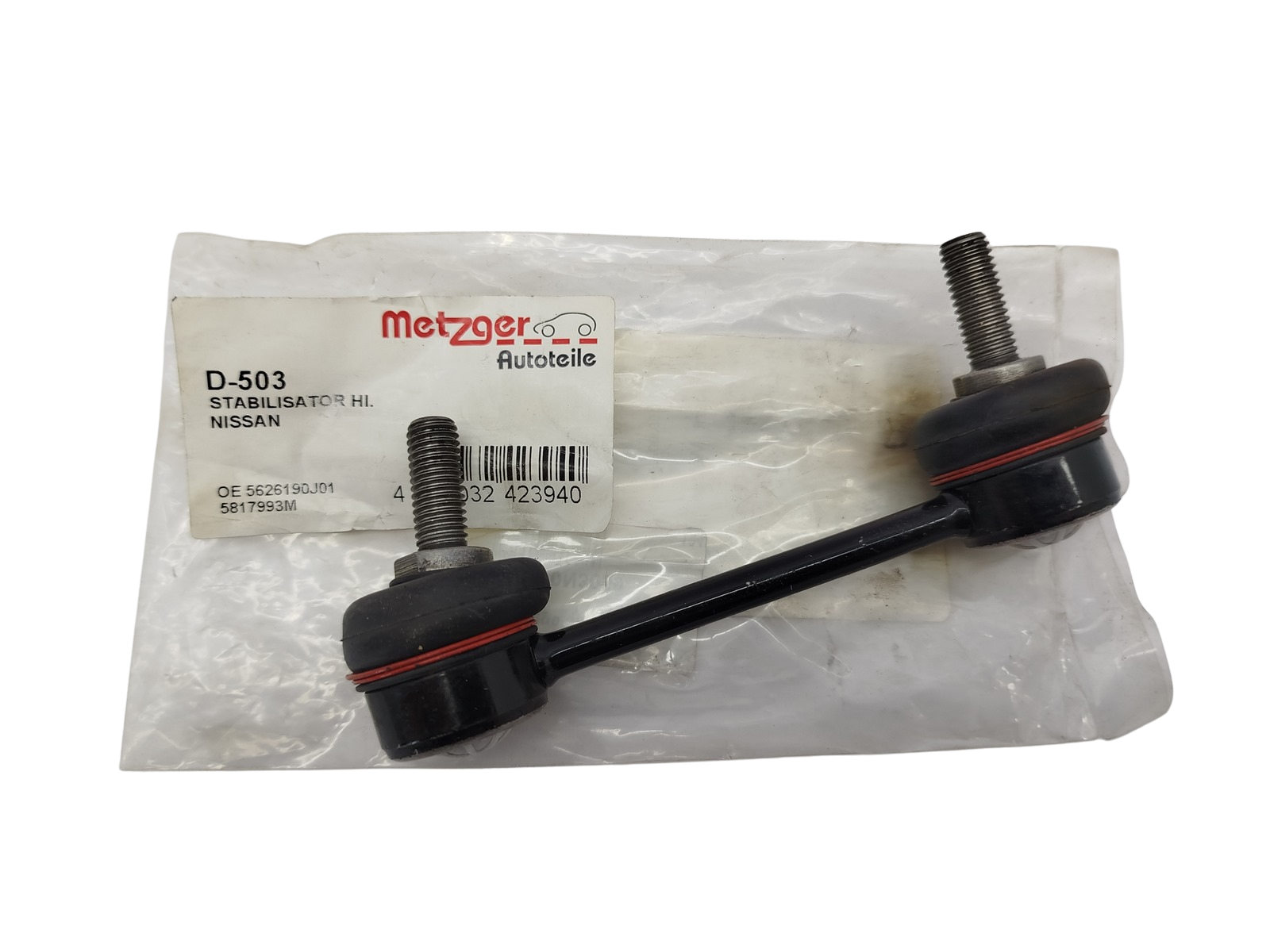 Stabilisaatori Varras Uus Tehke Nissan 5626190J01 D-503 Metzger main product photo