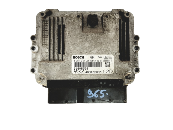 Juhtplokk 0281012965 51806558 Alfa Romeo Bosch 18329 main product photo