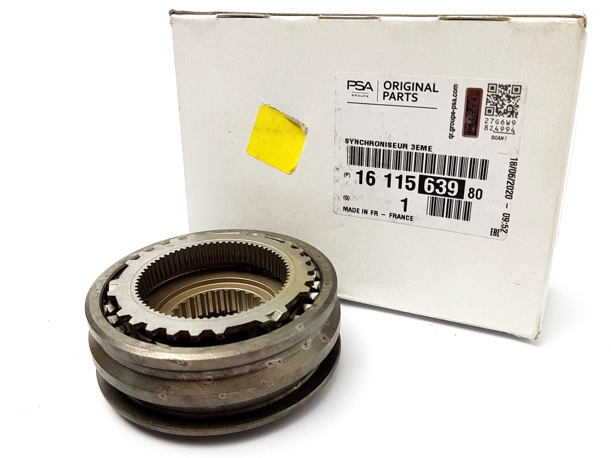 3/4 Käigu Sünkronisaator Originaal Citroen Peugeot C2 C3 C4 DS 208 MA5 1611563980 main product photo