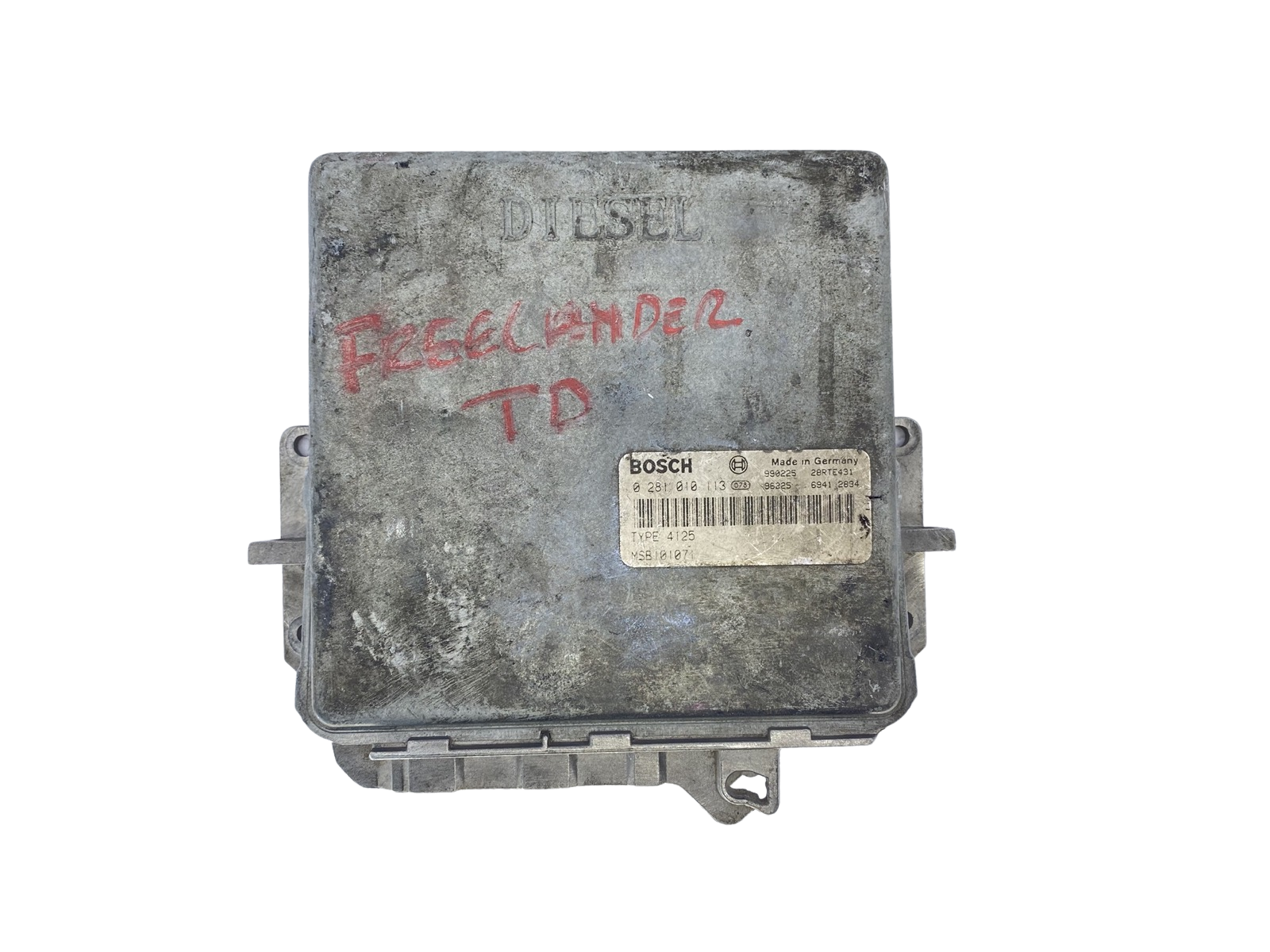 Juhtplokk 0281010113 MSB101071 Land Rover Bosch 55075 main product photo
