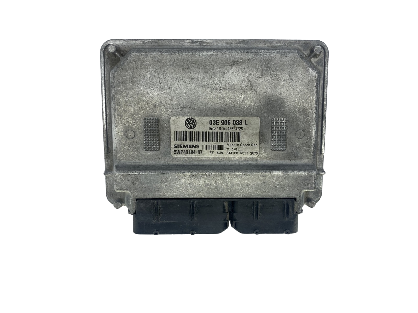 Juhtplokk 03E906033L 5WP40194 07 VW Siemens 50768 main product photo