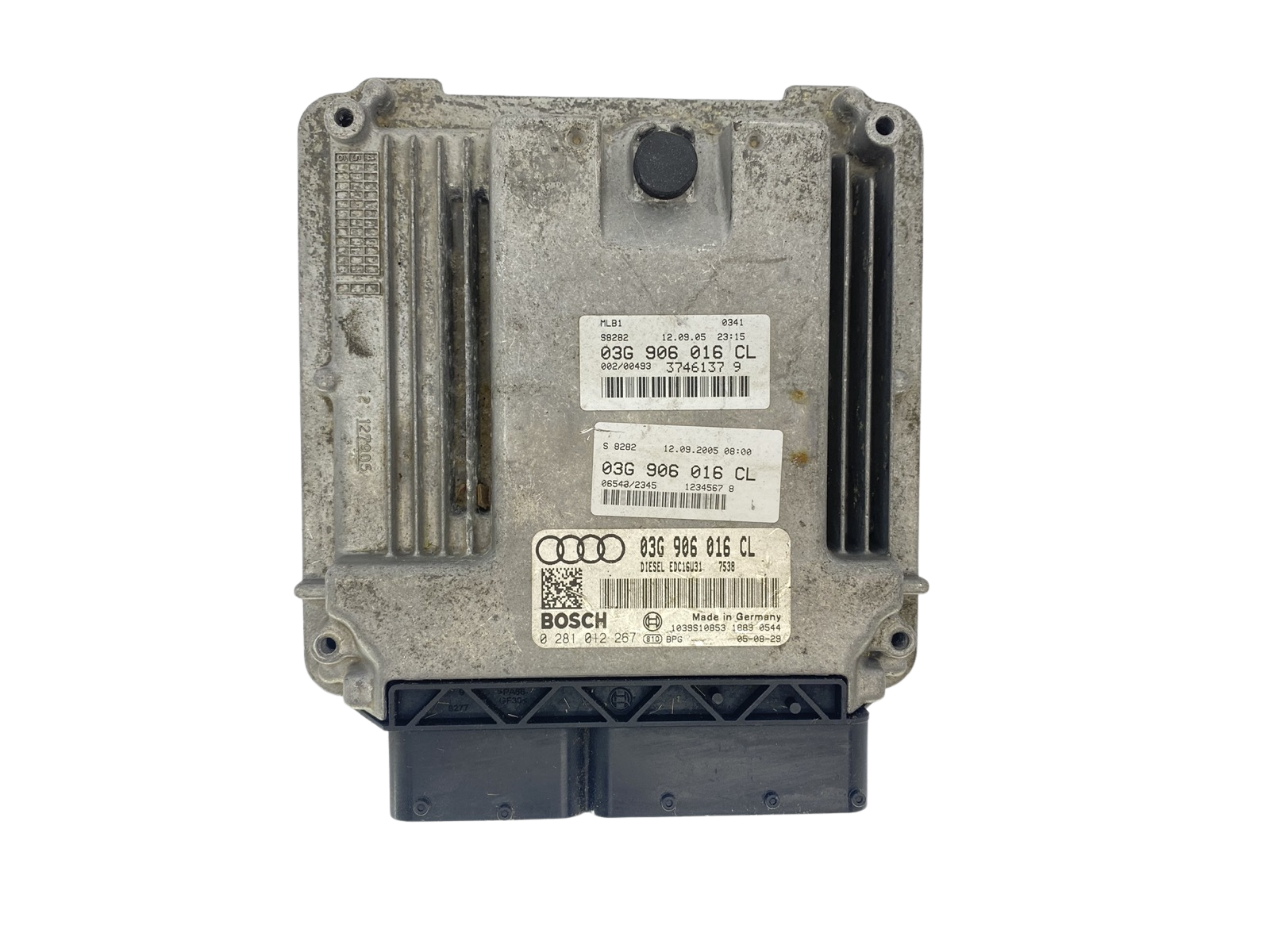 Juhtplokk 03G906016CL 0281012267 Audi Bosch main product photo