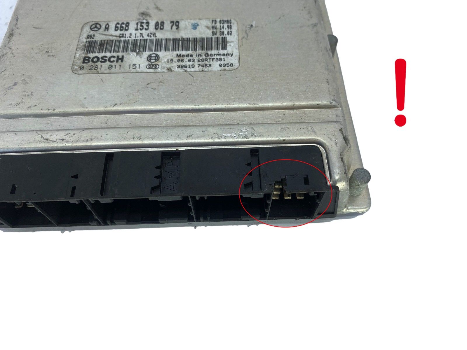 Juhtplokk A6681530879 0281011151 Mercedes Bosch 49597 main product photo