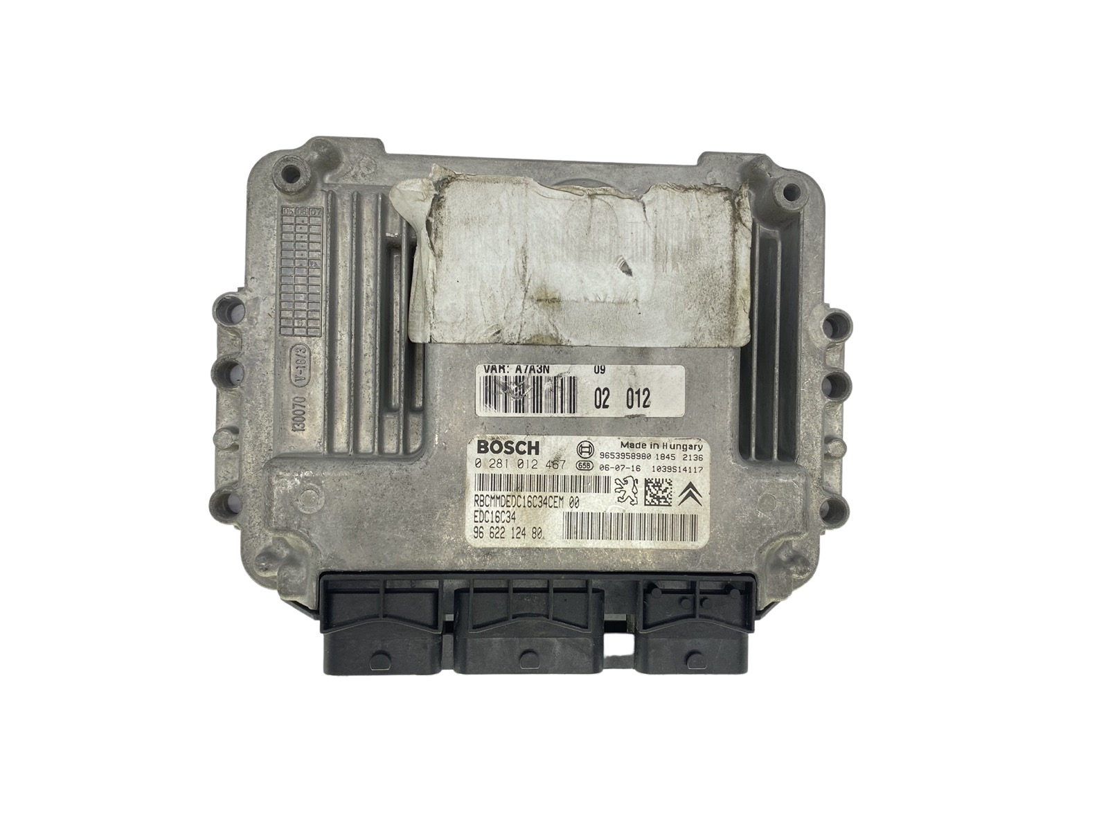 Juhtplokk PSA 0281012467 9662212480 9653958980 Bosch 59710 main product photo