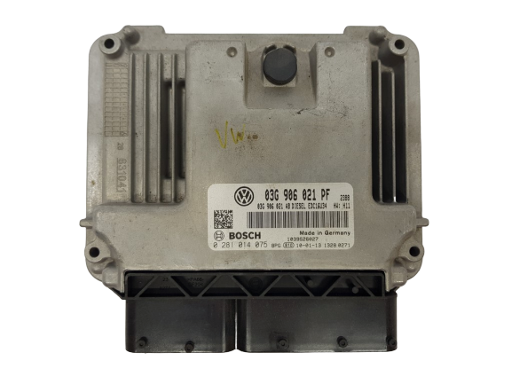 ECU Mootori Juhtplokk VW 03G906021PF 0281014075 Bosch 19139 main product photo