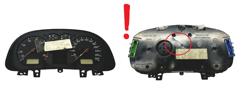 Spidomeeter VW Golf MK4 1J0920821A 0263618155 57631 main product photo