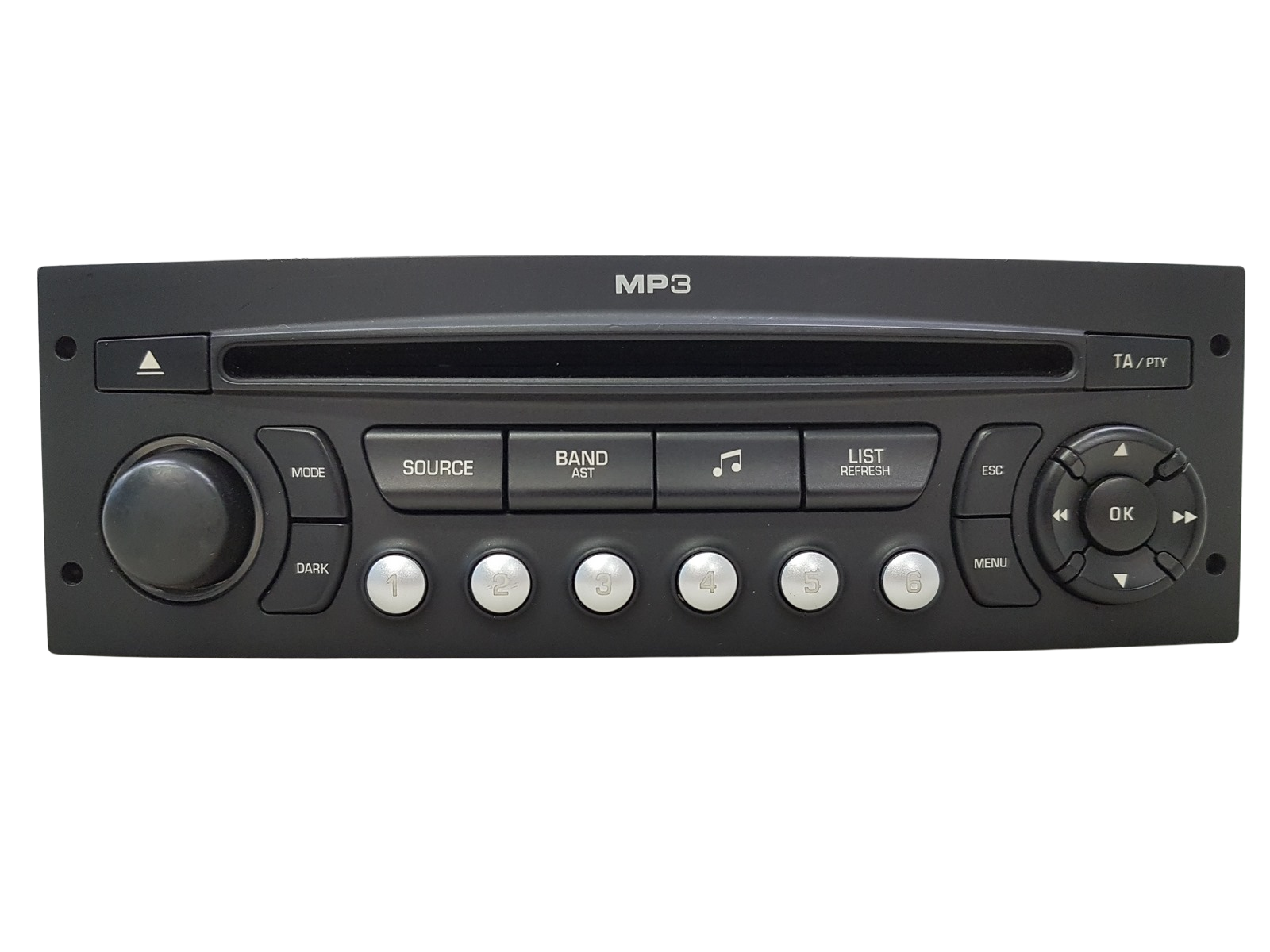 Raadio Cd Mp3 Mängija Citroen Peugeot 96643698XT A2C53250038 Siemens VDO 1303 main product photo