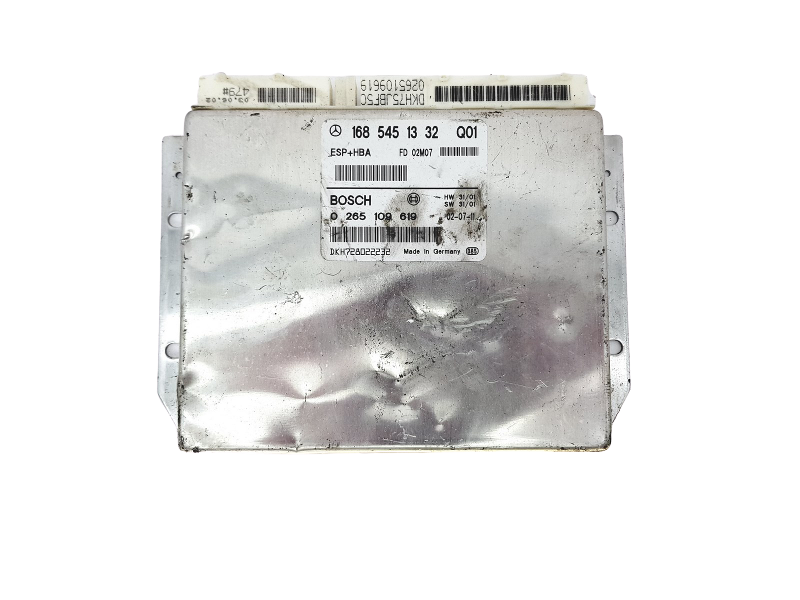 Juhtplokk 1685451332Q01 0265109619 Mercedes Bosch 27809 main product photo