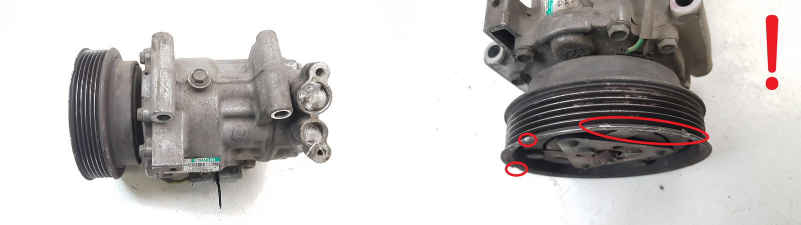 Kliimaseadme Kompressor 8200365787 SD6V12 1452 Sanden Renault Nissan S1 main product photo
