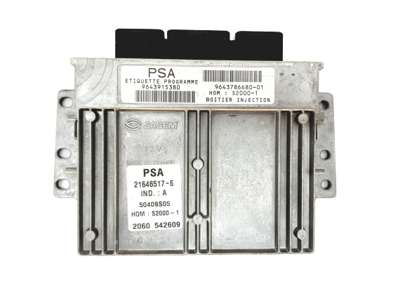 Juhtplokk 9643915380 9643786680-01 21646517-6 PSA Sagem 19033 main product photo
