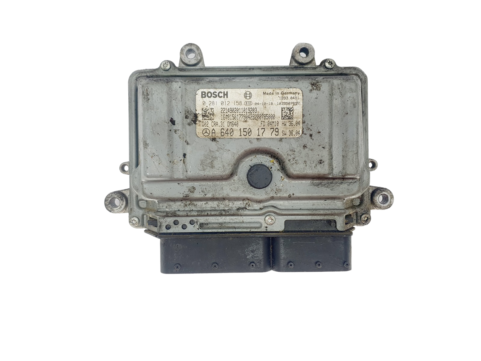 Juhtplokk 0281012158 A6401501779 Mercedes Bosch 45087 main product photo