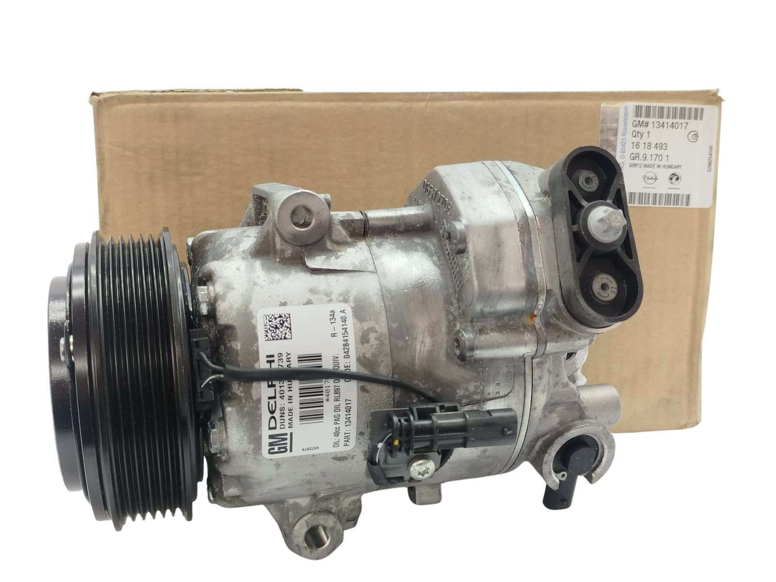 Kliimaseadme Kompressor Uus Originaal Opel Chevrolet 13414017 main product photo