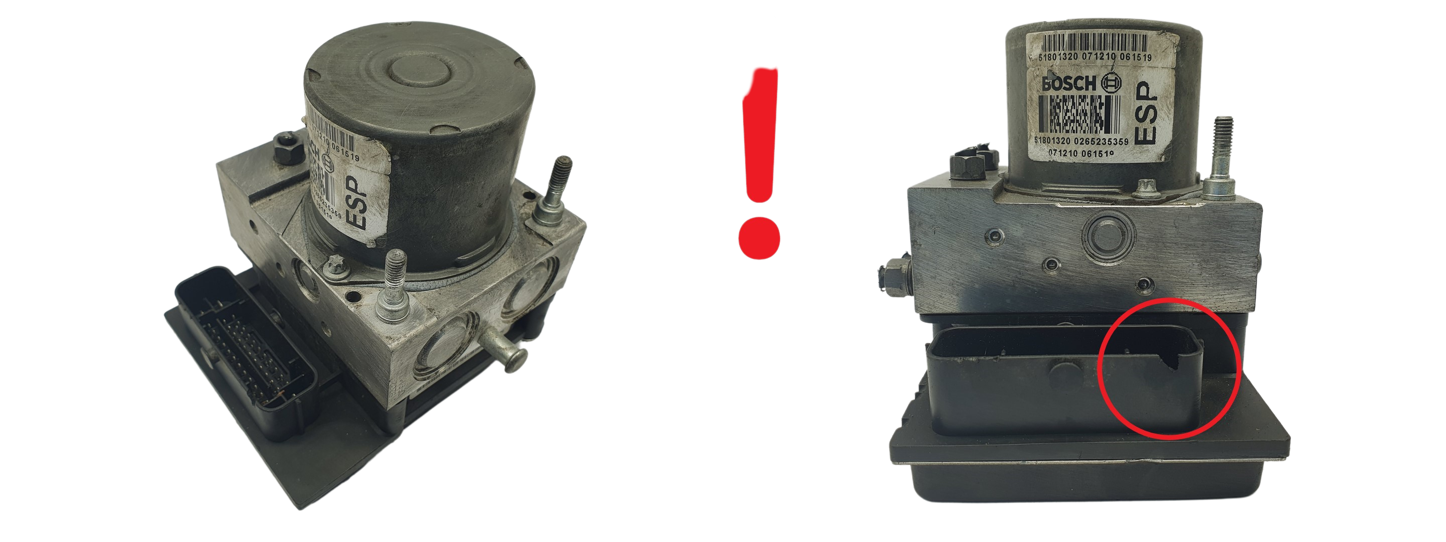 Abs Pump Fiat 500 51801320 0265235359 0265950712 62335 main product photo