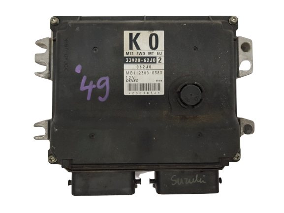 ECU Mootori Juhtplokk Suzuki 33920-62J02 MB112300-0383 Denso main product photo