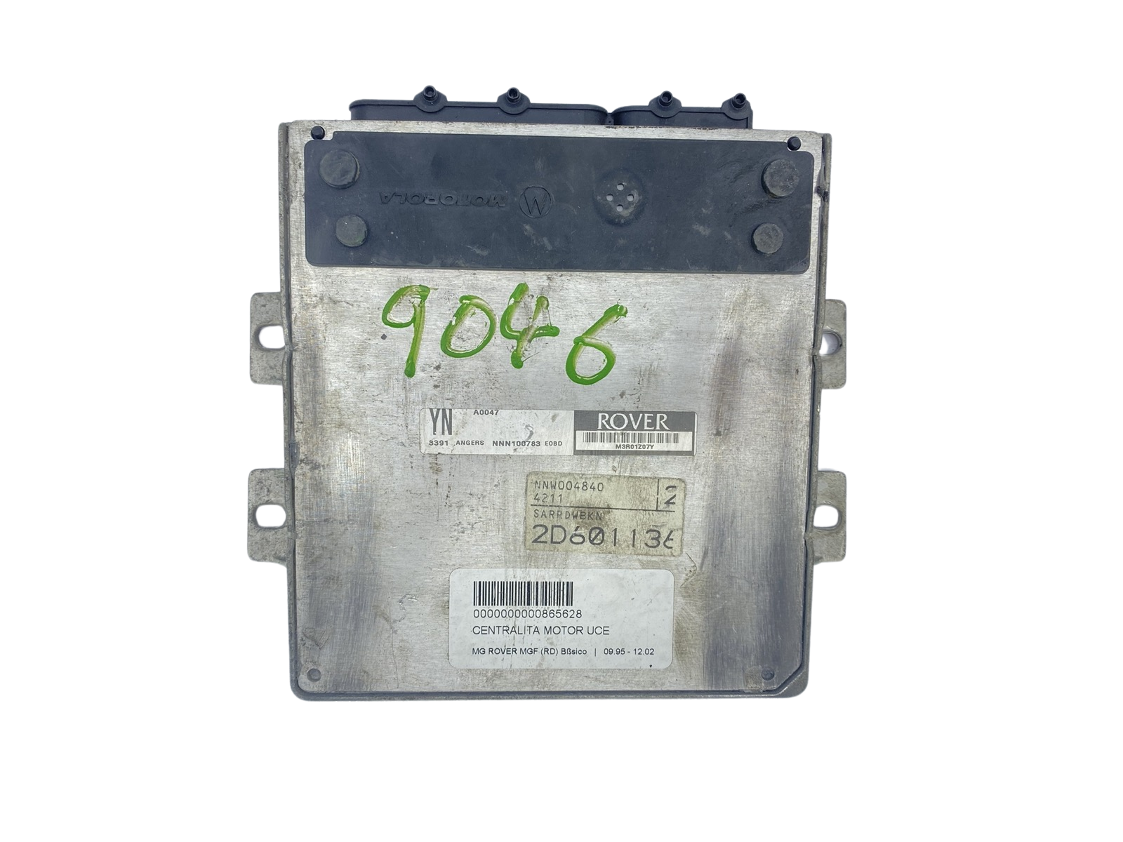 ECU Mootori Juhtplokk NNN100783 YN A0047 Rover 63268 main product photo
