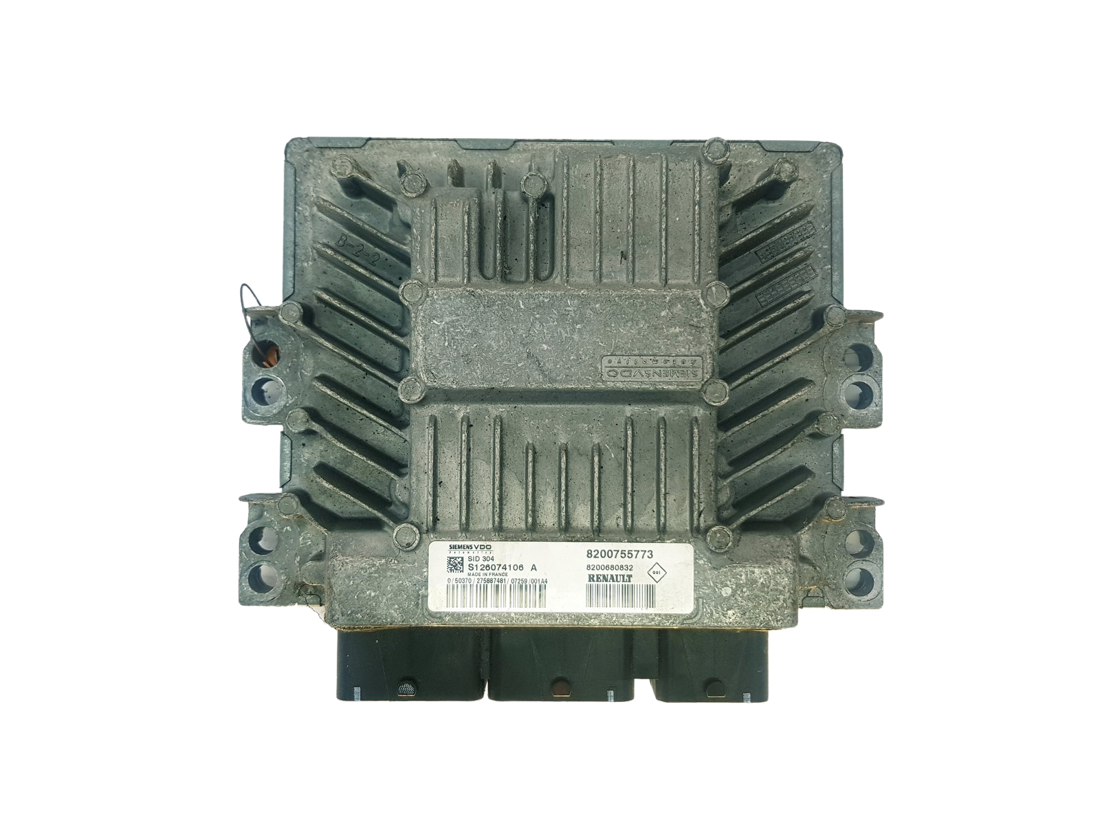 Juhtplokk Renault S126074106A 8200755773 8200680832 Siemens 32491 main product photo