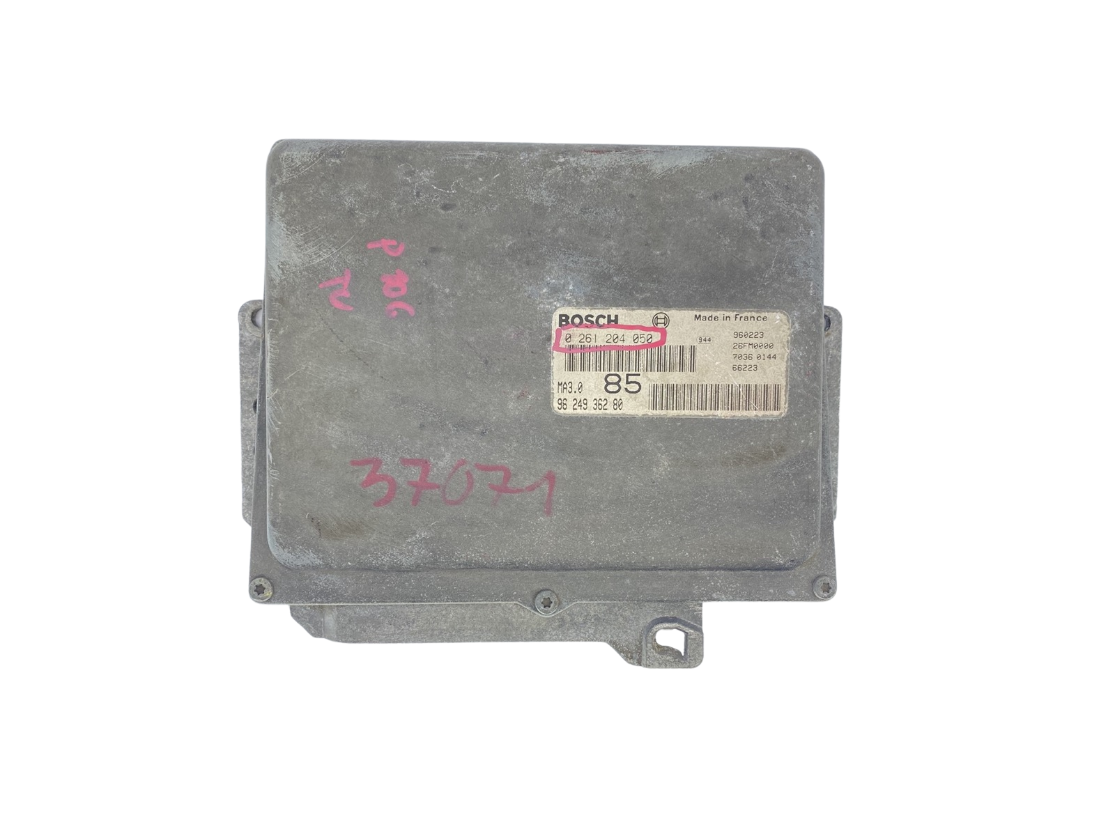 Juhtplokk 0261204050 9624936280 MA3.0 85 PSA Bosch 58768 main product photo