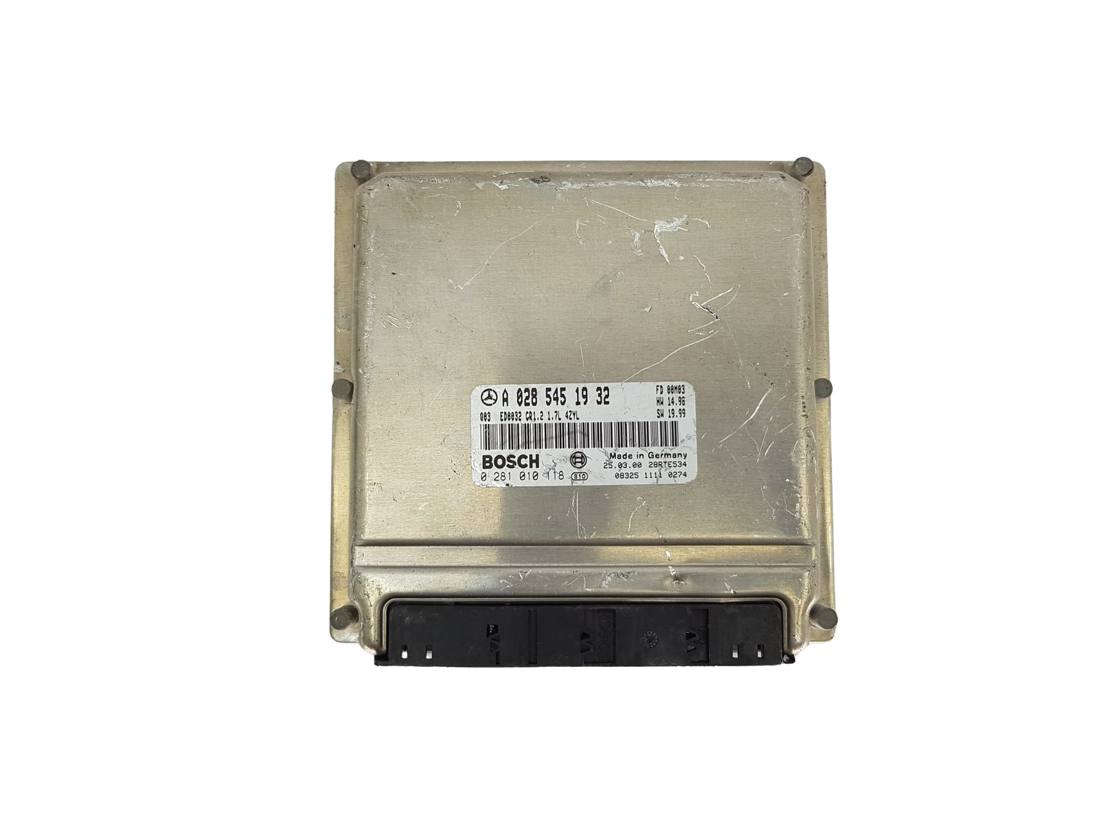 Juhtplokk A0285451932 0281010118 Mercedes Bosch 18784 main product photo