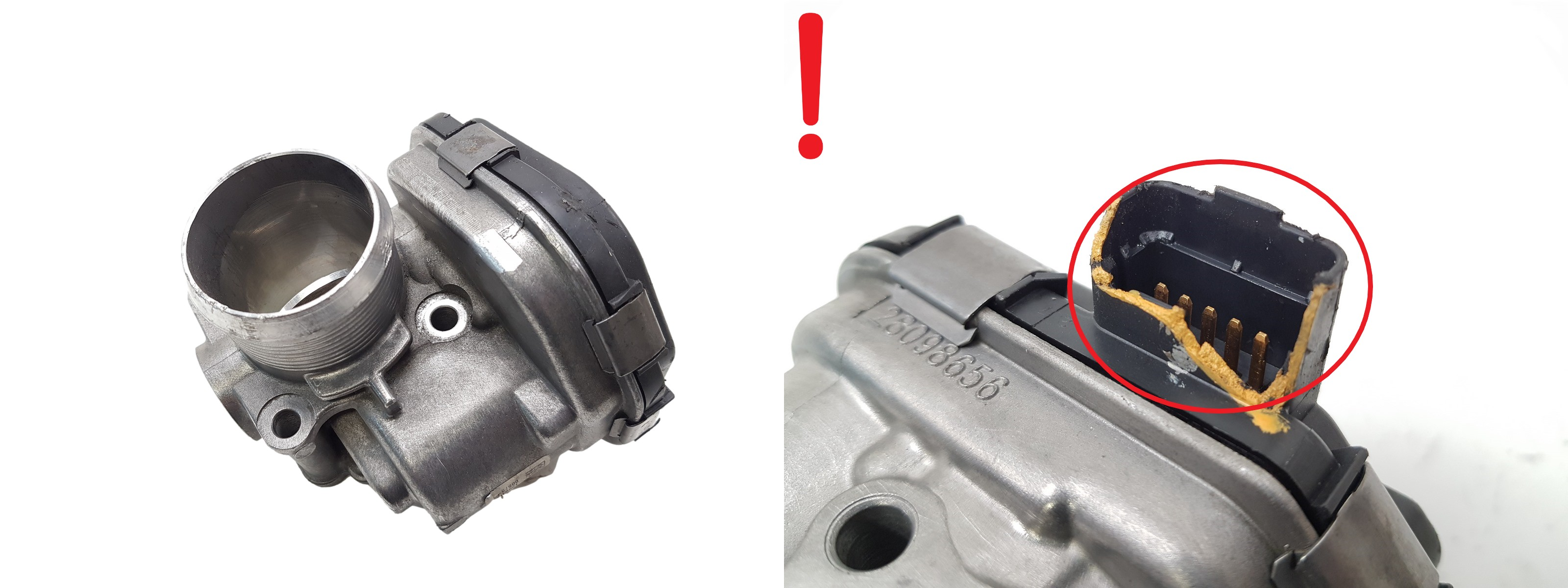 Gaasiklapi ventiil Citroen Peugeot 9673534480 1.6 HDI Delphi 1184 main product photo
