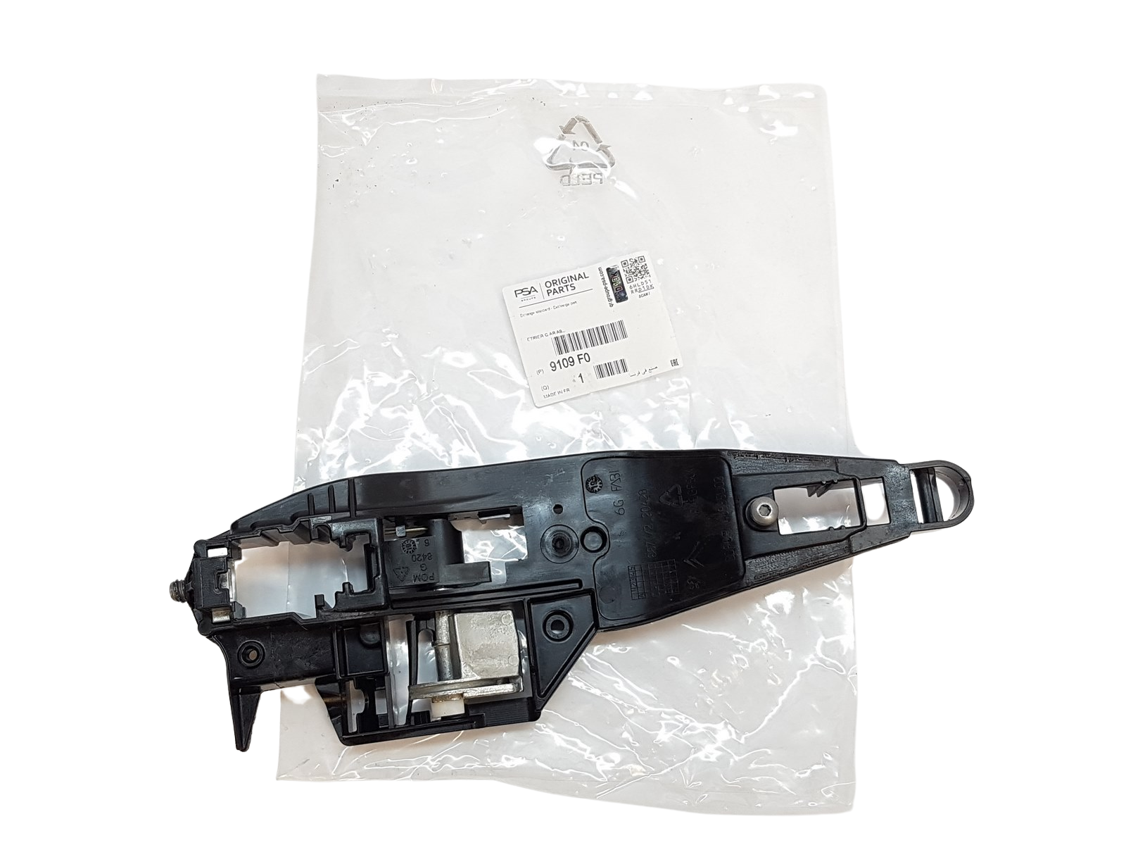 Ukse käepideme tugevdus Citroen Peugeot 9109F0 9672961580 Originaal main product photo