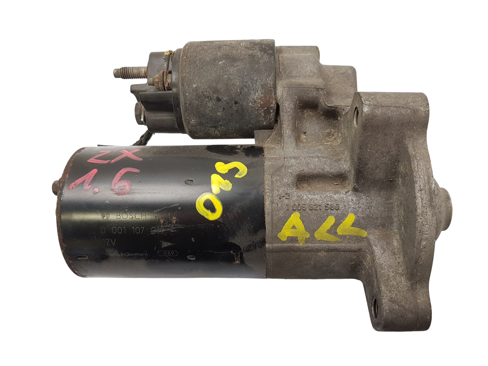 Starter Citroen Peugeot 0001107019 5802E4 1.6 1.8 Bosch 1452 main product photo